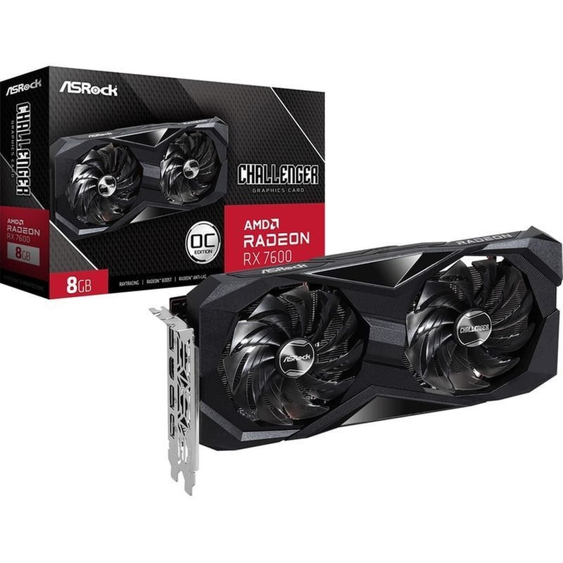 Κάρτα Γραφικών Asrock Radeon RX 7600 8GB OC φωτογραφία