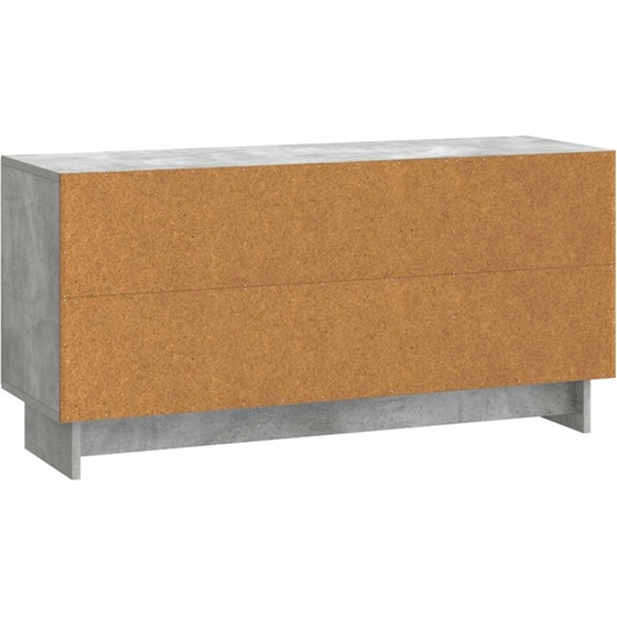 Έπιπλο Τηλεόρασης VidaXL 102x34.5x50 cm - Γκρι Σκυροδέματος image 6