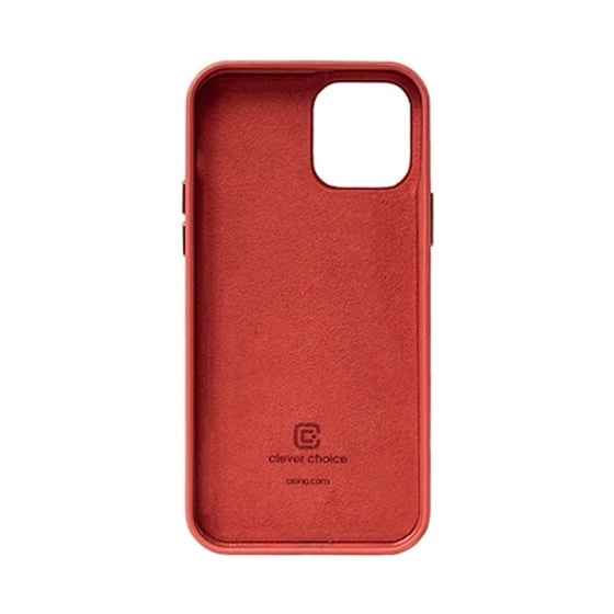 Θήκη Apple iPhone 12 Pro Max - Crong Essential Eco Leather - Red image 2