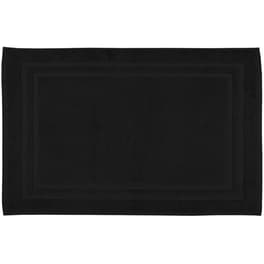 Πατάκι Μπάνιου Πετσετέ Spitishop S-f Lyla Btc289011 Ορθογώνιο από Βαμβάκι 45x70 cm - Μαύρο