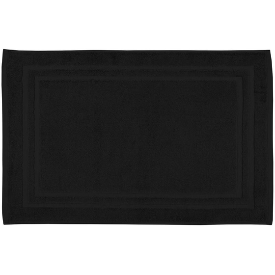 Πατάκι Μπάνιου Πετσετέ Spitishop S-f Lyla Btc289011 Ορθογώνιο από Βαμβάκι 45x70 cm - Μαύρο image 0
