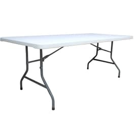 Τραπέζι Εξωτερικού Χώρου Woodwell  Πτυσσόμενο 200x90x74  cm - Λευκό