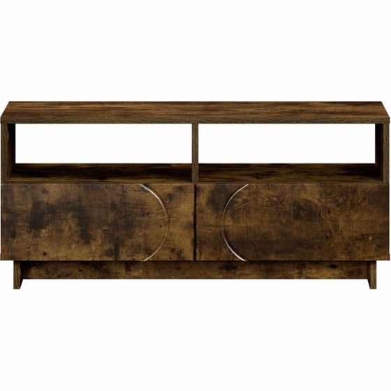 Βάση Τηλεόρασης VidaXL 90x34.5x40 cm - Καπνισμένο Ξύλο Δρυός image 3