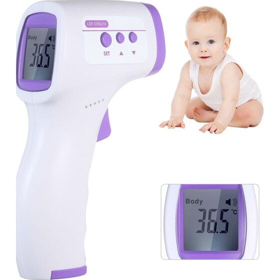 Ψηφιακό Θερμόμετρο Ανέπαφης Μέτρησης CLEVERTHERM 090045 με Υπέρυθρες image 1