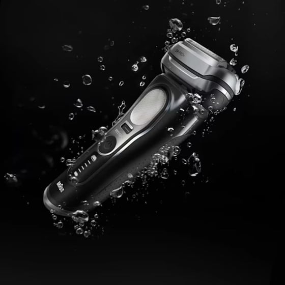 BRAUN SERIES 9 9610S PRO+ Ξυριστική Μηχανή Επαναφορτιζόμενη Μαύρο-Ασημί image 4