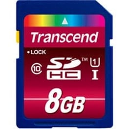Transcend Ultimate 600x SDHC 8GB Class 10 U1 UHS-I