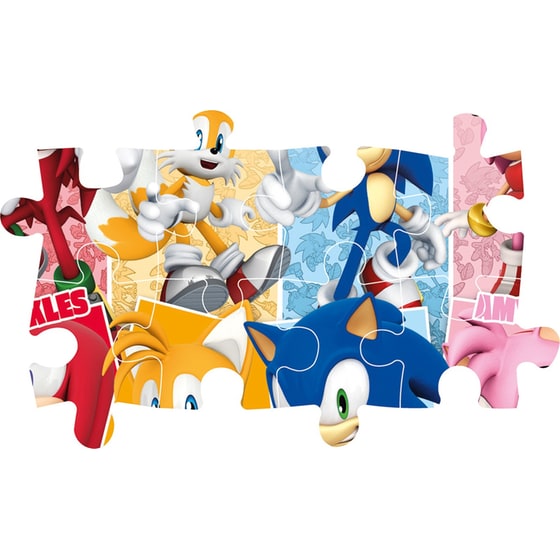 Παιδικό Παζλ Clementoni Maxi Super Color Sonic (60 Κομμάτια) image 2