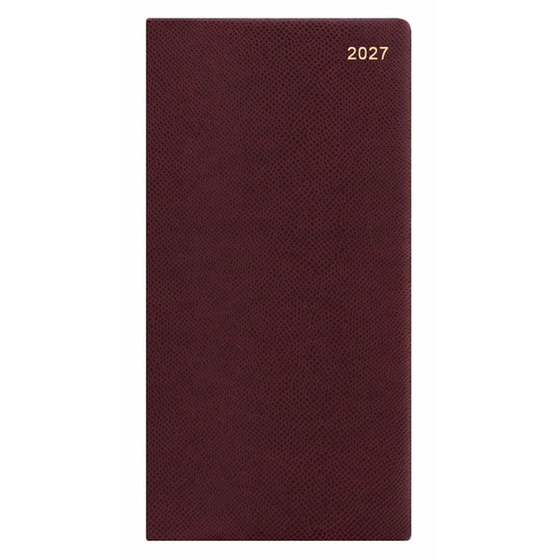 Ημερολόγιο Εβδομαδιαίο Letts 2027 A6 Legacy Slim Burgundy image 0
