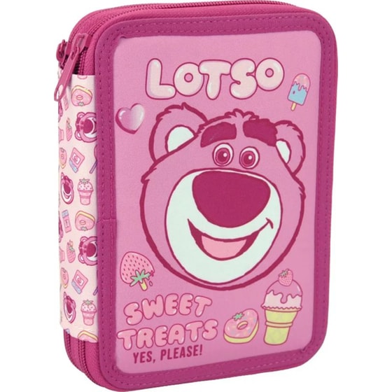 Κασετίνα Διπλή Γεμάτη GIM Toy Story Lotso image 0