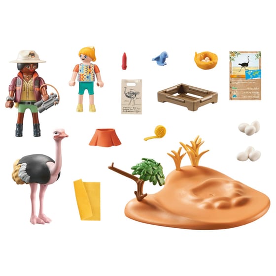 PLAYMOBIL® Wiltopia Φροντίζοντας Τη Στρουθοκάμηλο (71296) image 2