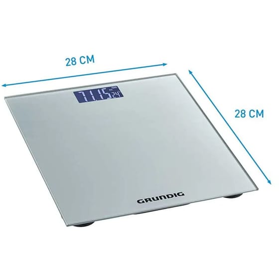 GRUNDIG 16426 Ζυγαριά Σώματος Ασημί image 3