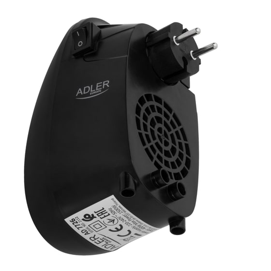 ADLER AD 7726 Αερόθερμο Πρίζας Κεραμικό 1500W image 3