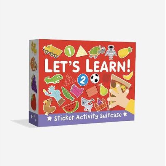 Sticker Activity Suitcase - Let's Learn! image 0