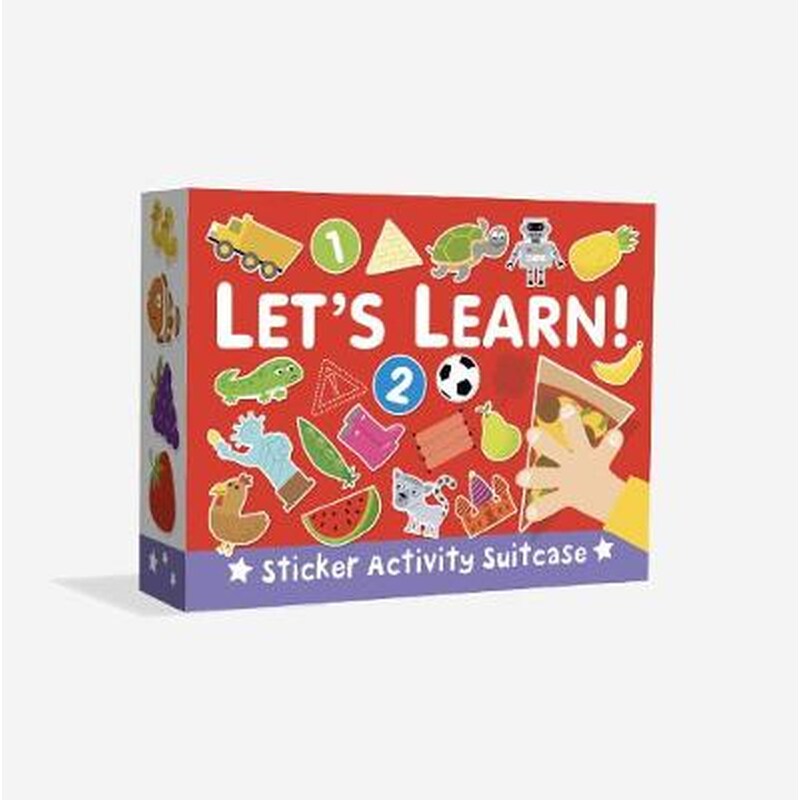 Sticker Activity Suitcase - Lets Learn!
