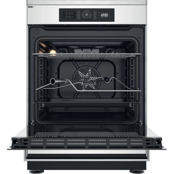 WHIRLPOOL WS68IQ8APX/E 83 Lt Inox Ηλεκτρική Κουζίνα Επαγωγική image 3