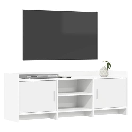 Έπιπλο Τηλεόρασης VidaXL 130 x 33 x 47 cm - Λευκό image 1