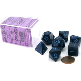 Σετ Ζάρια - 7 Dice Set Speckled Polyhedral Cobalt Chessex