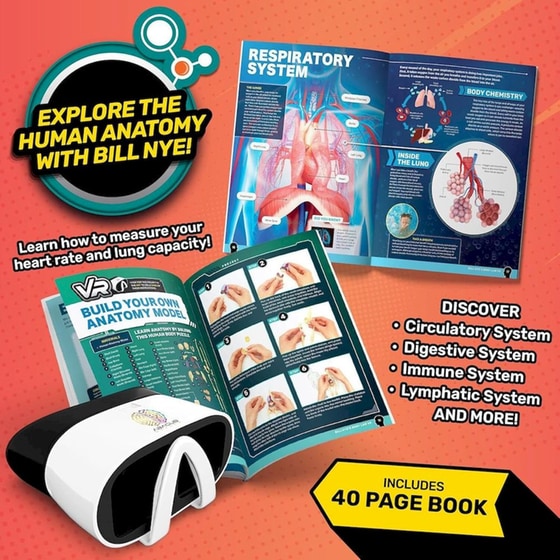 Body Lab VR Επιστημονικό Σετ Εικονικής Πραγματικότητας - Ελληνική Έκδοση (Abacus Brands) image 3