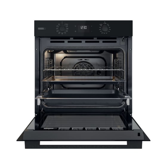 WHIRLPOOL OMSK58RU1SB & AKT8090LX 71 Lt Μαύρο Εντοιχιζόμενος Σετ Φούρνος και Εστία image 5