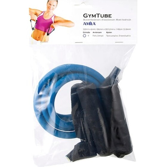 Λάστιχο Γυμναστικής Amila Gum Tube 48128 Σκληρό - Μπλε image 1