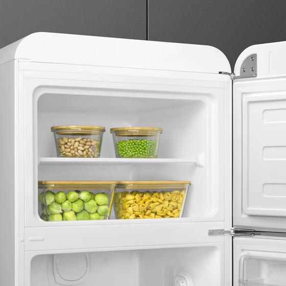 SMEG FAB30RWH6 294 Lt Λευκό Δίπορτο Ψυγείο image 4