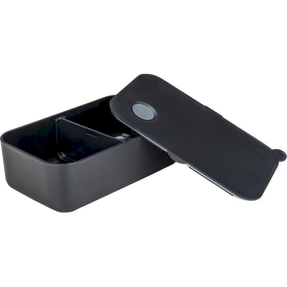Φαγητοδοχείο Estia Πλαστικό 1000ml Με Χωρίσματα Homely Midnight Black image 2
