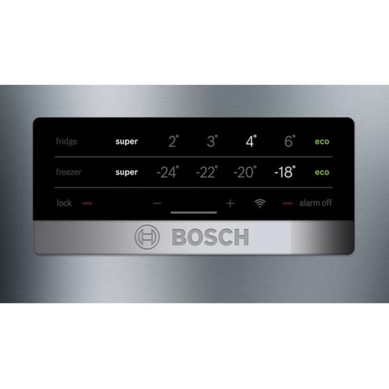 BOSCH KGN49XIEA Full No Frost 438 Lt Brushed Steel Antifinger Ψυγειοκαταψύκτης image 5