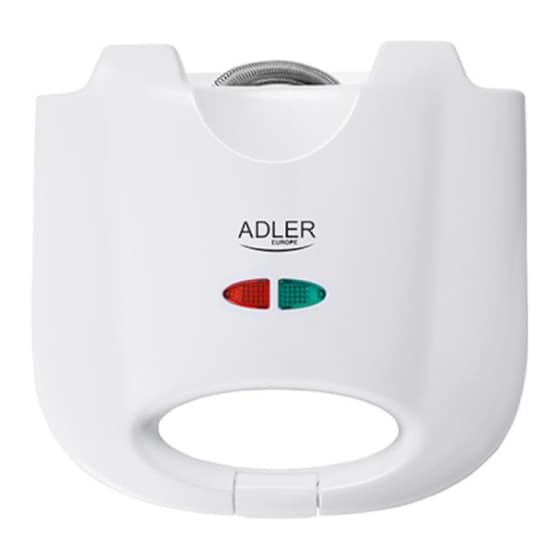 ADLER AD-301 700W Λευκή Τοστιέρα image 1
