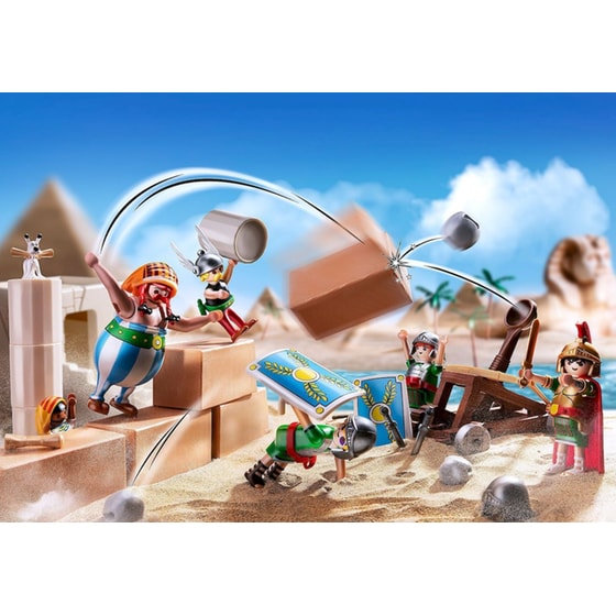 PLAYMOBIL® Asterix : Ο Νουμερομπίς και η κατασκευή του Παλατιού (71268) image 4
