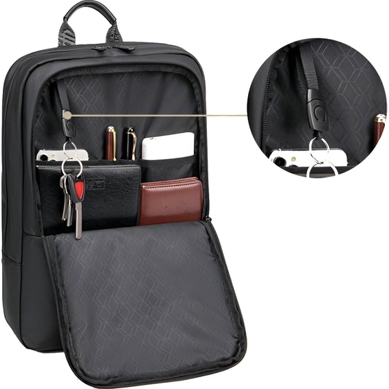 Τσάντα Laptop Arctic Hunter B00529 15.6" Αδιάβροχη - Μαύρο image 4