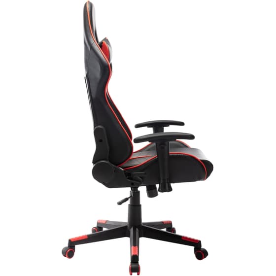 Καρέκλα Gaming VidaXL από Τεχνητό Δέρμα - Μαύρη/Κόκκινη image 2