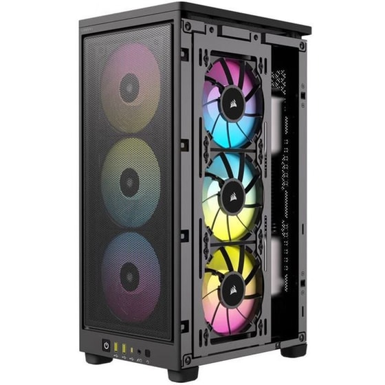 Κουτί Desktop Corsair iCUE 2000D Airflow RGB Mini Tower image 6
