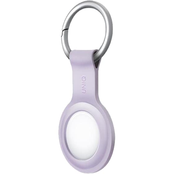 Θήκη Μπρελόκ Uniq Lino Liquid για Apple AirTag - Μωβ image 1