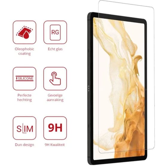 Προστατευτικό Οθόνης Samsung Galaxy Tab S8 Plus / S7 Plus - Rosso Tempered Glass Screen Protector 9h image 1
