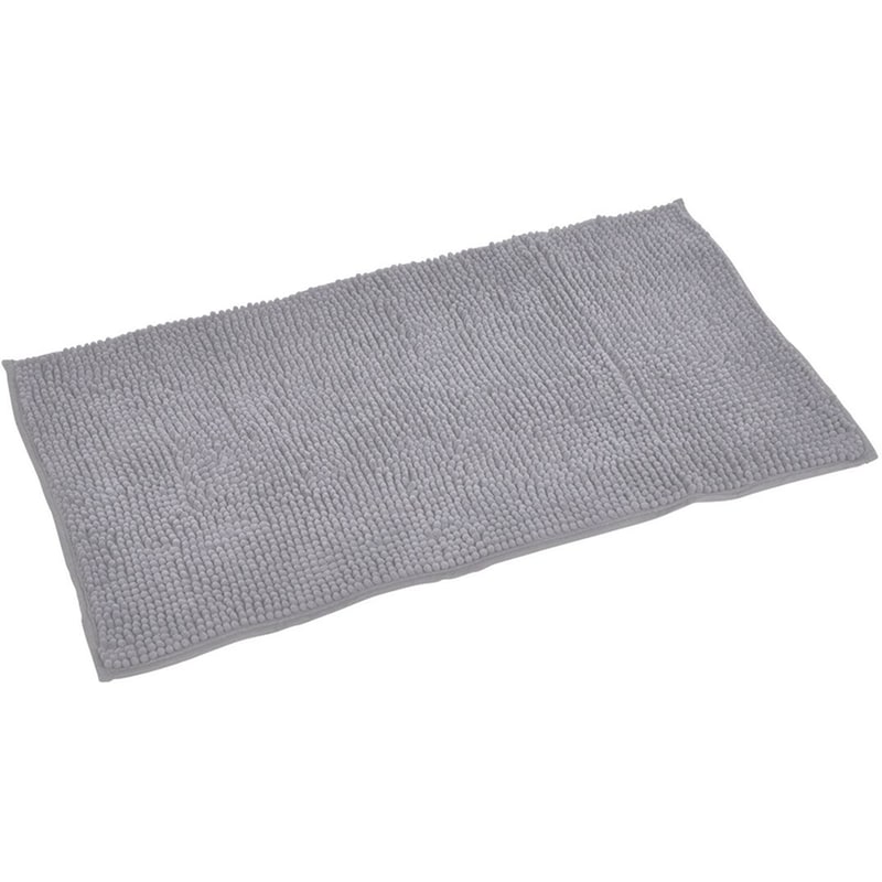SPITISHOP Πατάκι Μπάνιου Spitishop L-c Sweety Gris 6gmb338gc από Πολυεστέρα 45x75cm - Ανοιχτό Γκρι