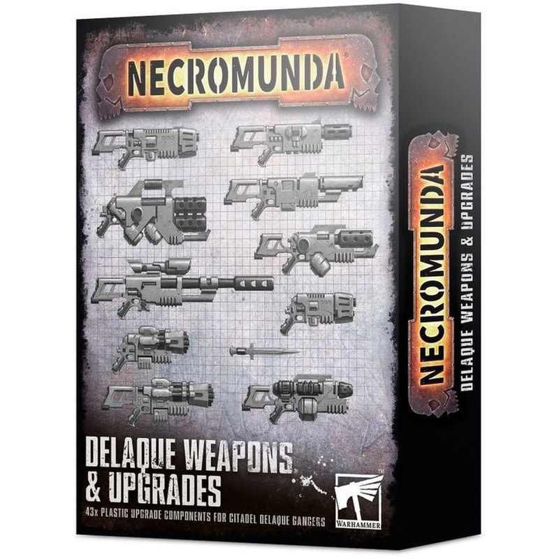 GAMES WORKSHOP Delaque Weapons Necromunda GAMES WORKSHOP