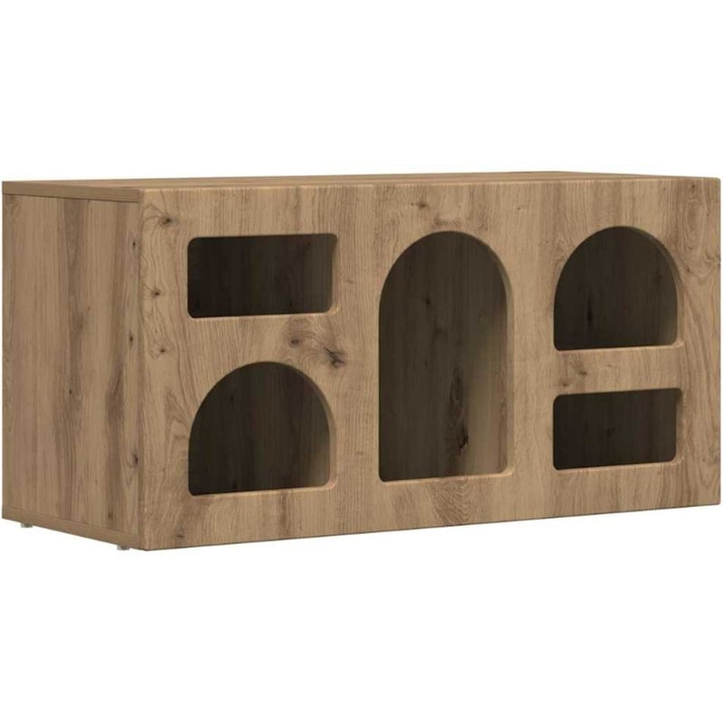 Έπιπλο Τηλεόρασης VidaXL ELST 80 x 35 x 40 cm - Artisan Δρυς