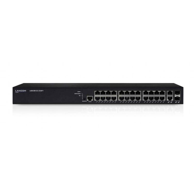 LANCOM Lancom GS-2326P+ Network Switch Managed L2 Gigabit Ethernet (1000 Mbps) PoE Support 1U