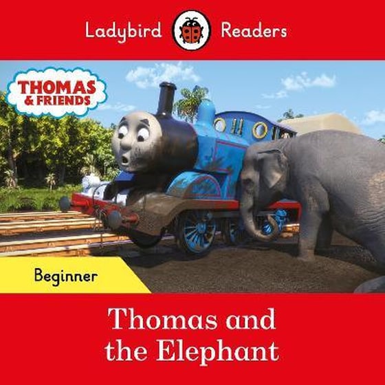 Ladybird Readers Beginner Level - Thomas the Tank Engine - Thomas and the Elephant (ELT Graded Reader) image 0