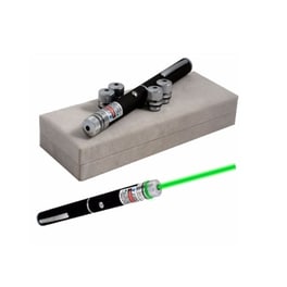 Δείκτης Laser Pointer Πράσινης Δέσμης Με Ρυθμιζόμενη Κεφαλή Για Διάφορα Σχέδια