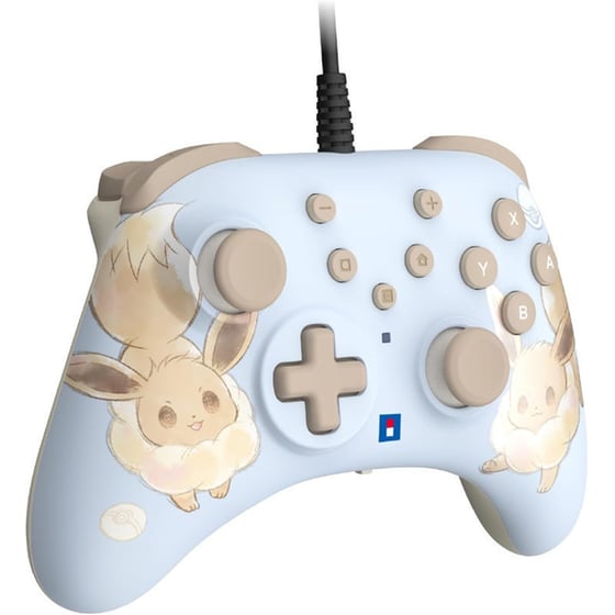 Hori Wired Controller Horipad Turbo Pokemon Eevee Cottage Core - Χειριστήριο Nintendo Switch 2 image 1