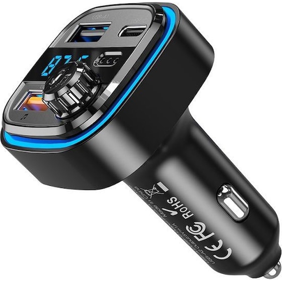 FM Transmitter XO BCC08 - Μαύρο image 2