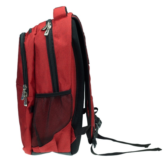 Τσάντα Πλάτης No Fear Red Πολλών Θηκών Κόκκινο image 3