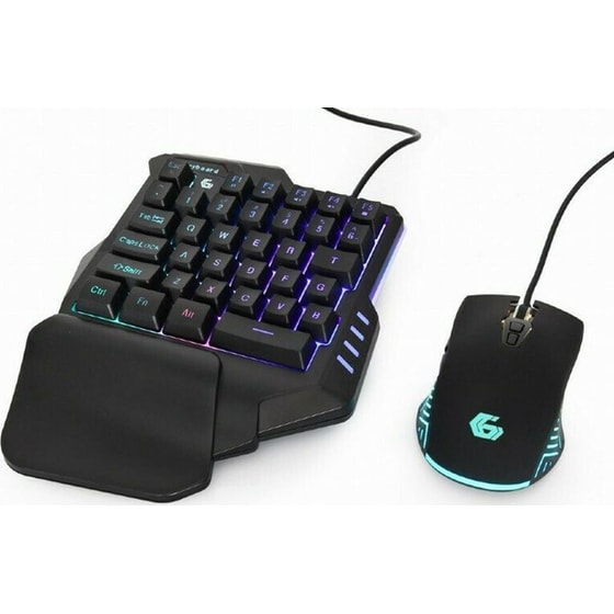 Gembird GGS-IVAR-TWIN 2-in-1 USB Gaming Kit Μαύρο (US) image 1