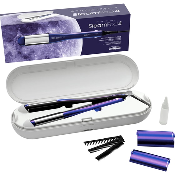 Ισιωτικό Μαλλιών L'OREAL PROFESSIONEL SteamPod V4 Moon Capsule Limited Edition Μπλε image 3