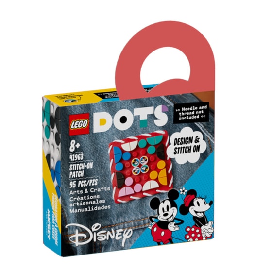 LEGO® Dots Disney Mickey Mouse & Minnie Mouse Stitch-on Patch (41963) image 0