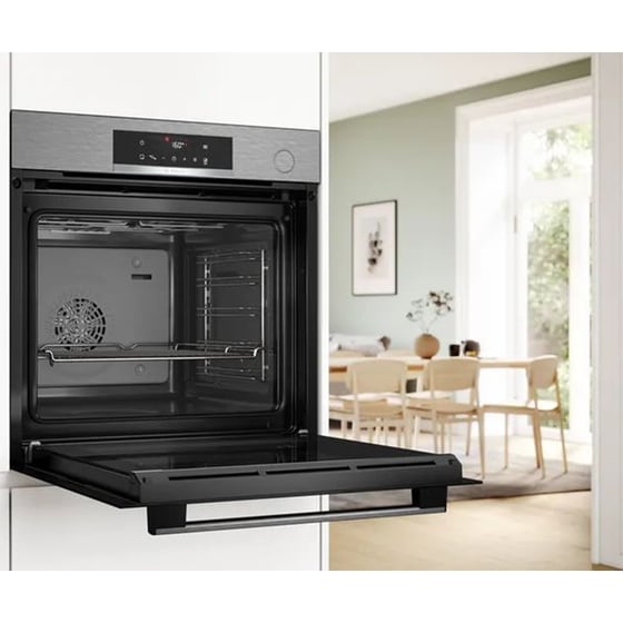 BOSCH HRG532BS3 71 Lt Inox Εντοιχιζόμενος Φούρνος Άνω Πάγκου image 3