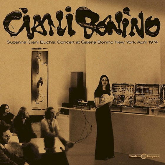 Buchla Concert At Galeria Bonino New York April 1974 (LP) image 0