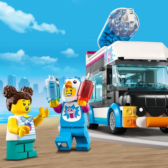 LEGO® City Penguin Slushy Van (60384) image 7