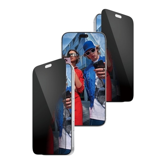 Προστατευτικό οθόνης Apple iPhone 18 Pro Max - PanzerGlass 2-Way Privacy Ultra-Wide Fit w. EasyAligner image 2